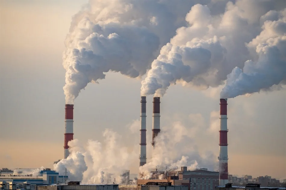 climate report about the carbon emissions